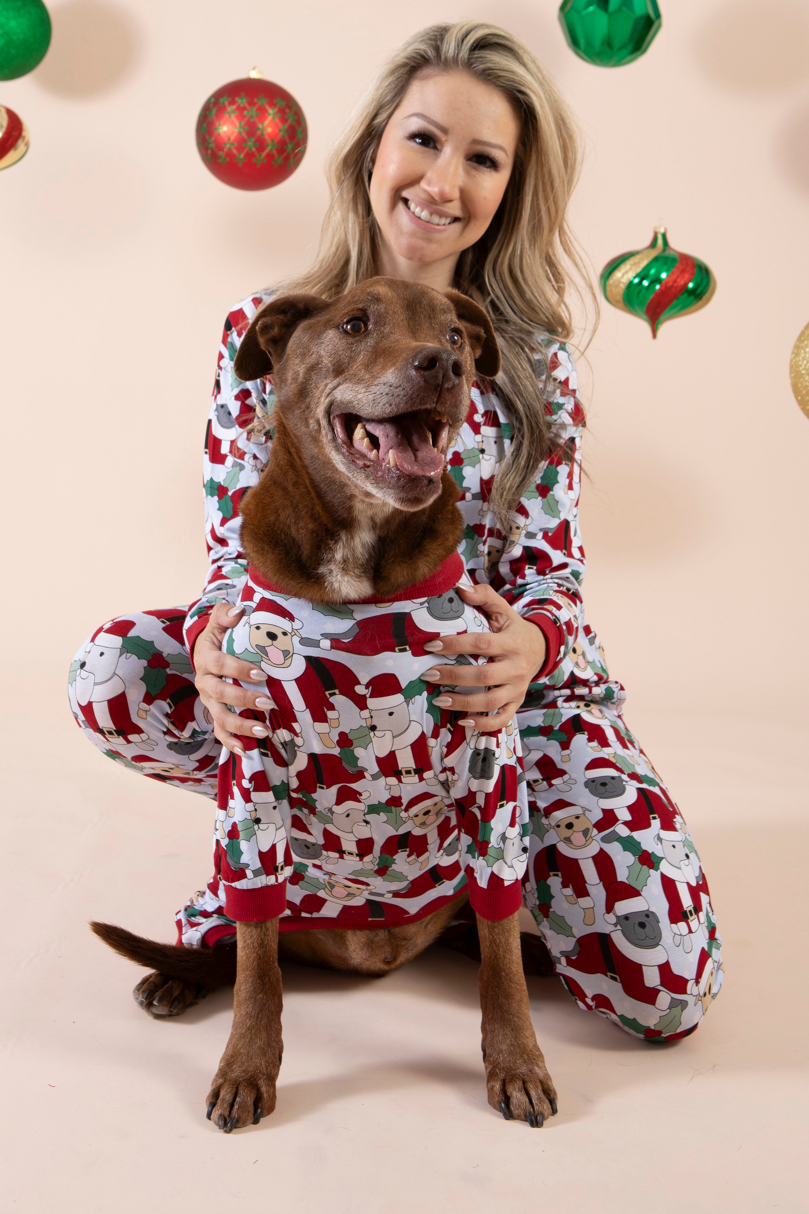 Santa Paws Dog Pyjamas