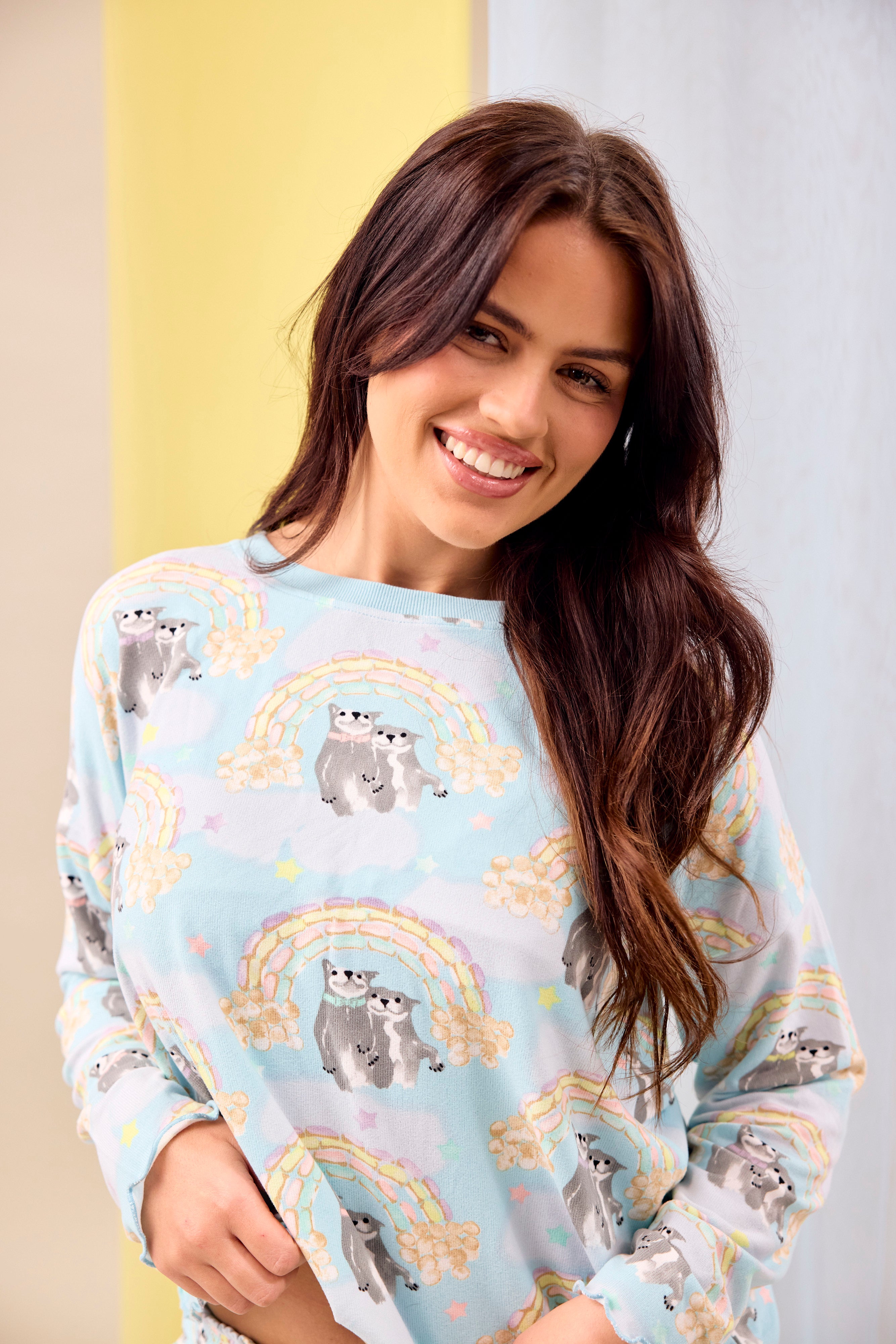 Sweet Rainbow Dreams Women's Long Pyjamas