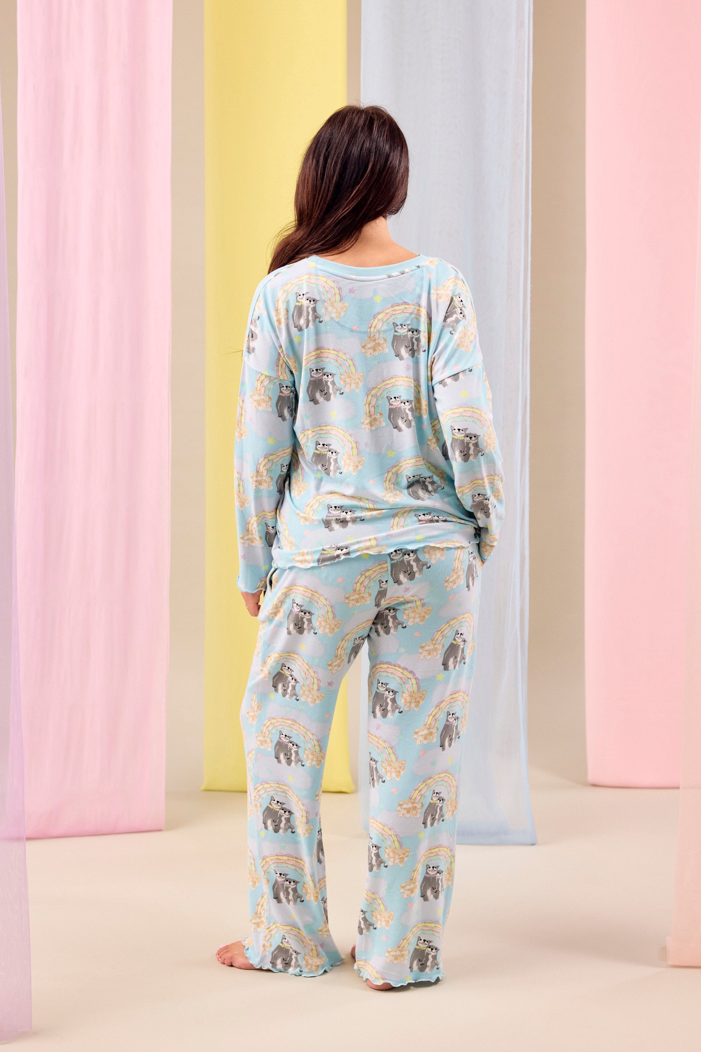 Sweet Rainbow Dreams Women's Long Pyjamas