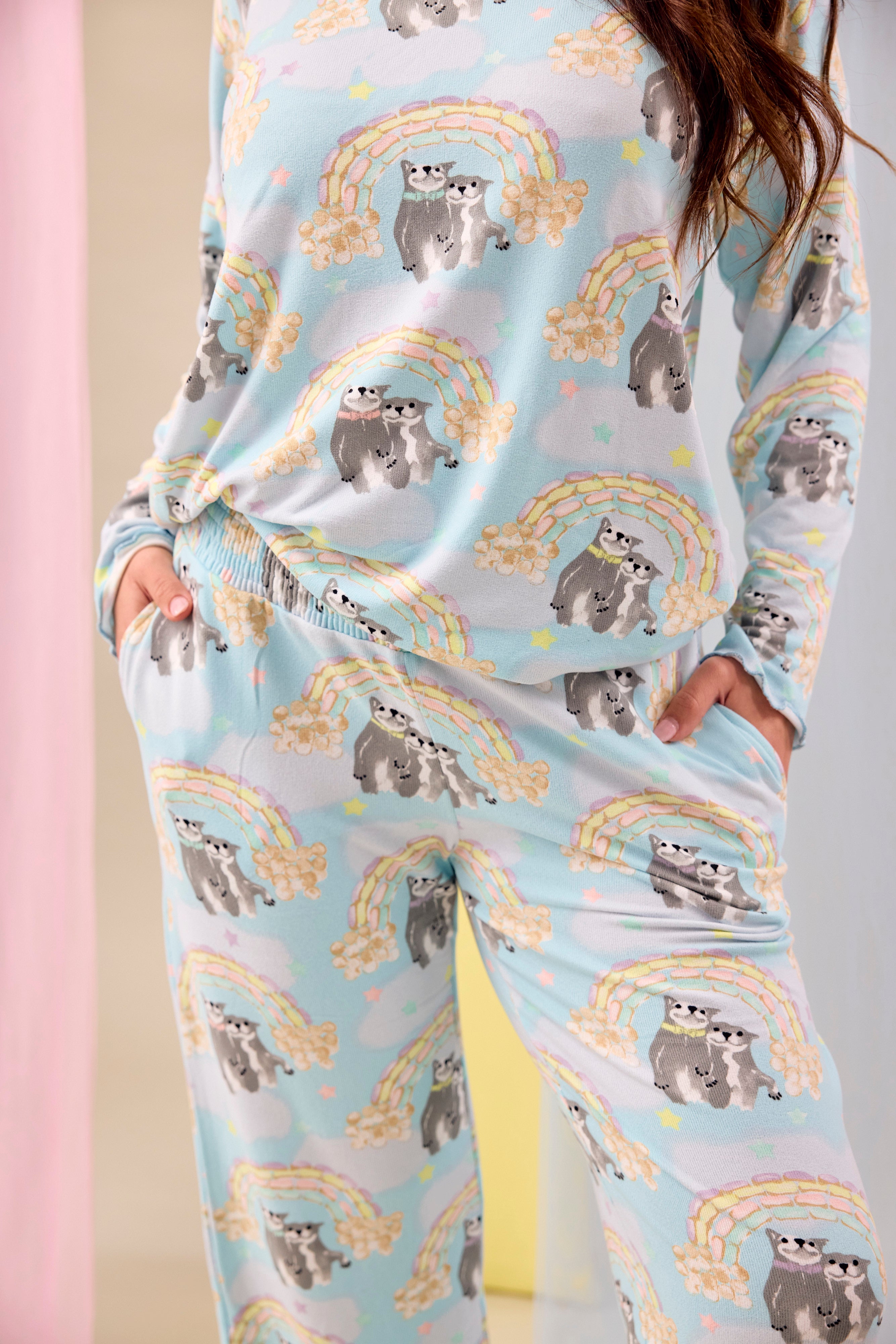 Sweet Rainbow Dreams Women's Long Pyjamas