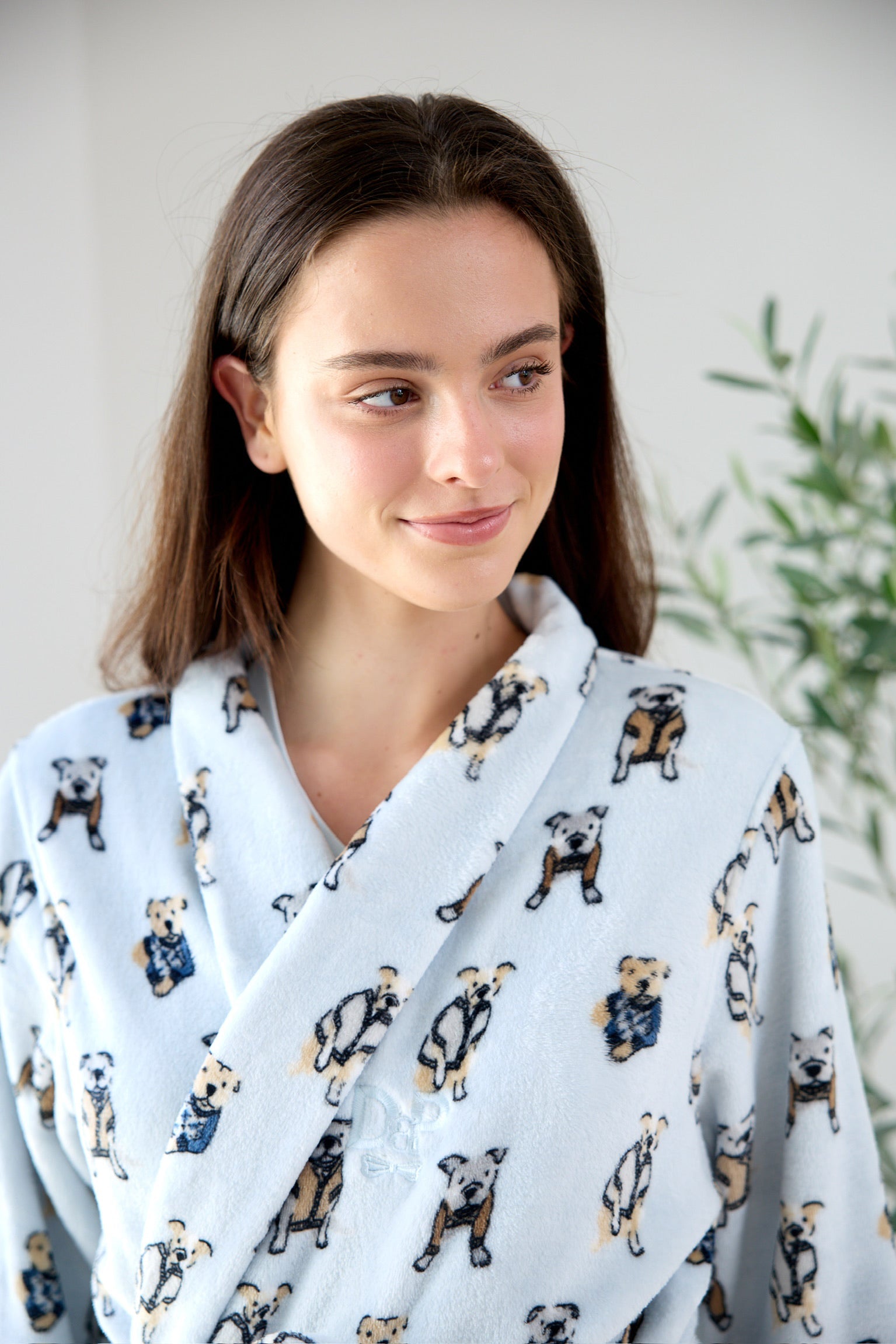 Adult Lounge Robe | Preppy Pups