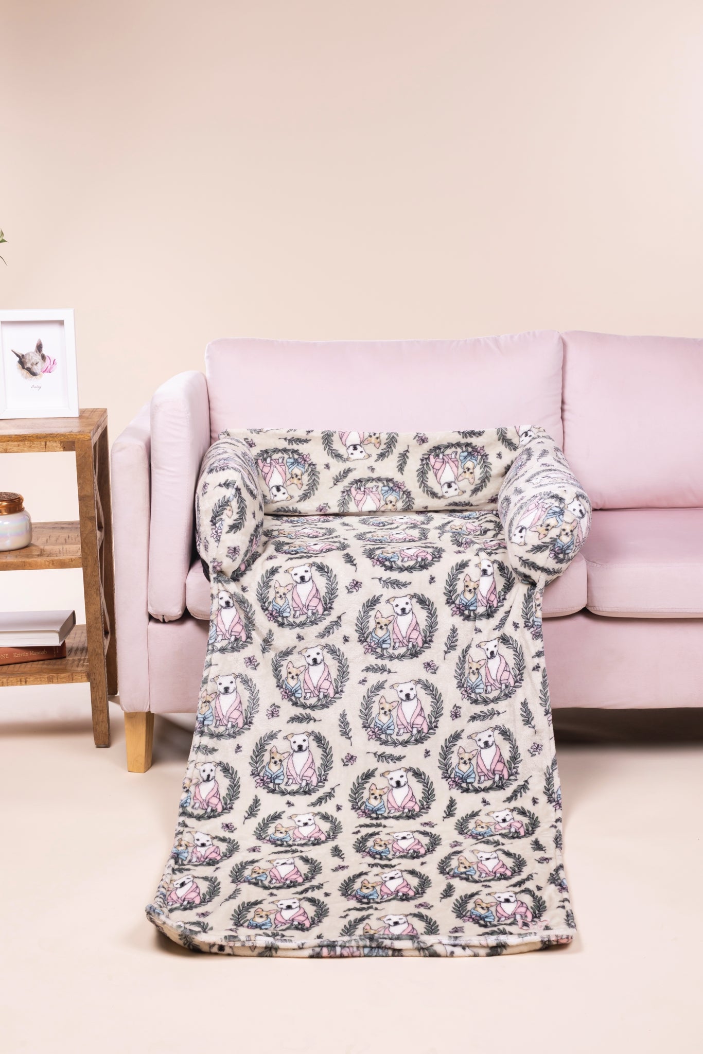 Pawfect Pals Dog Lounger Blanket Bed