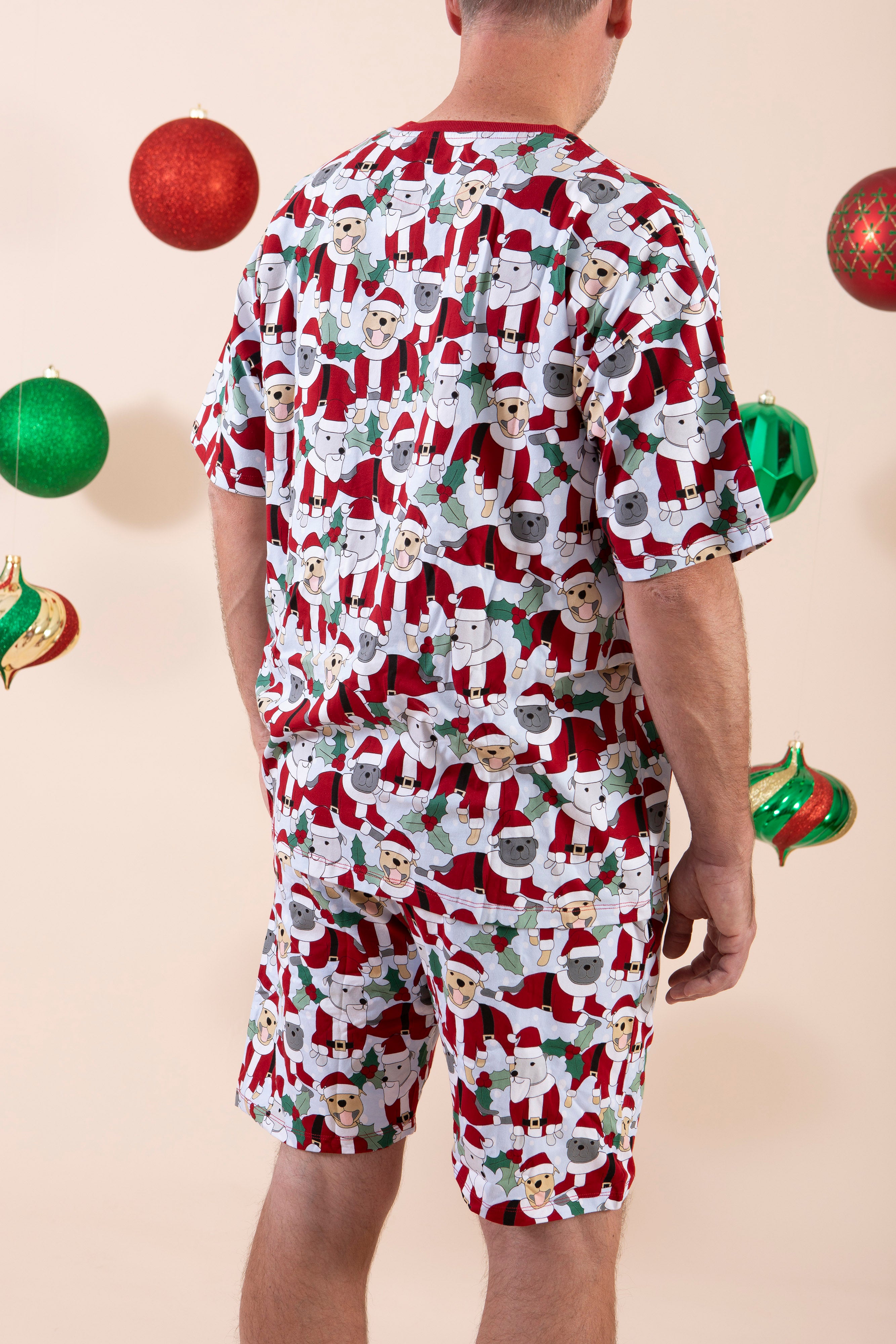 Men's Short PJs | Santa Paws
