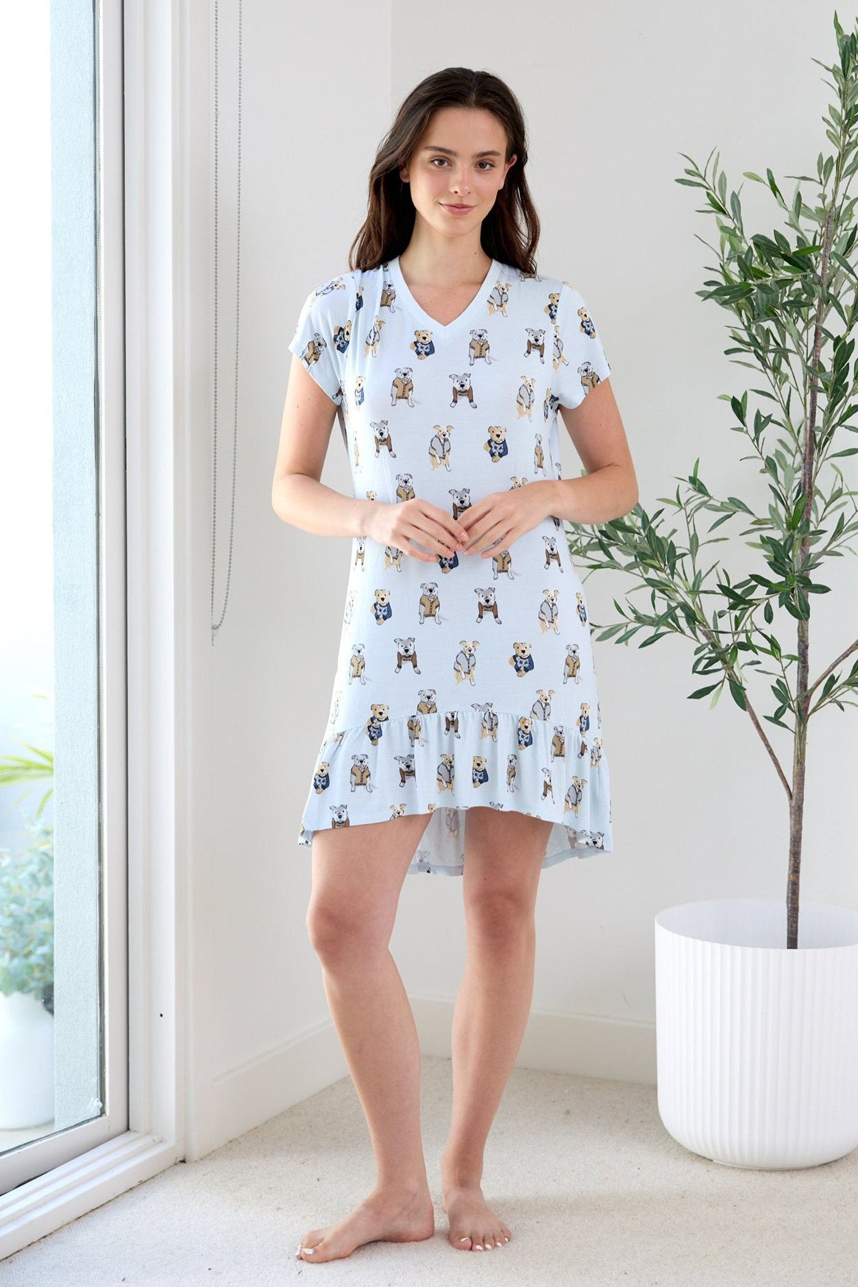 Women's Nightie | Preppy Pups