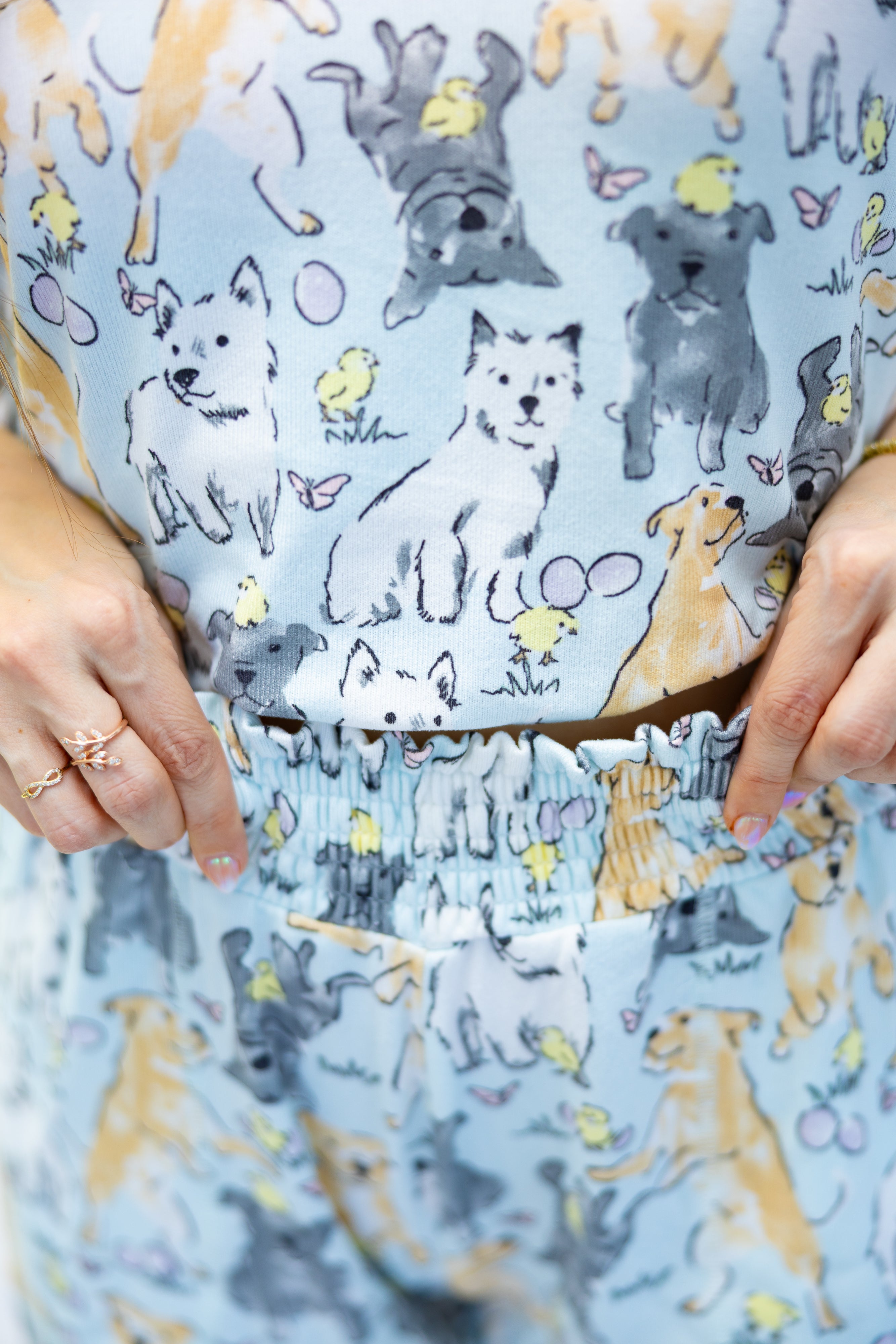 Women's Short PJs | Easter Play Date